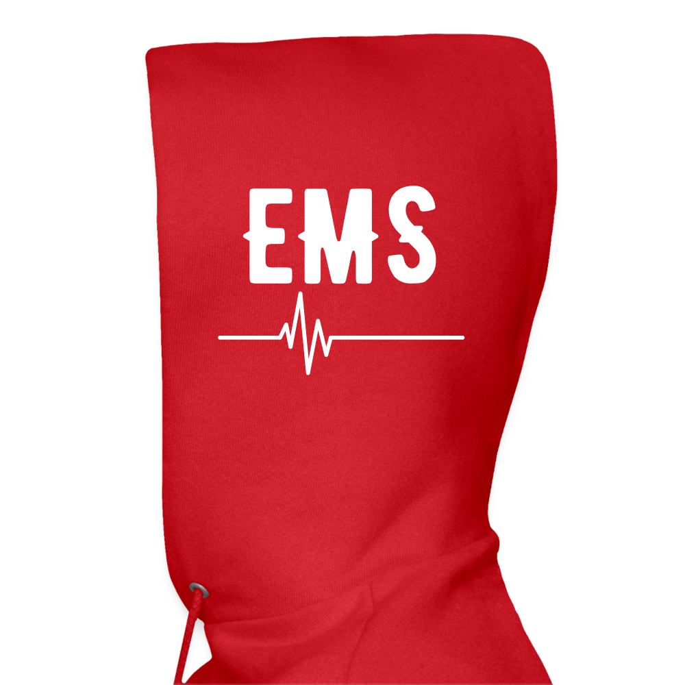 EMS How I Roll Hoodie S-5XL - red