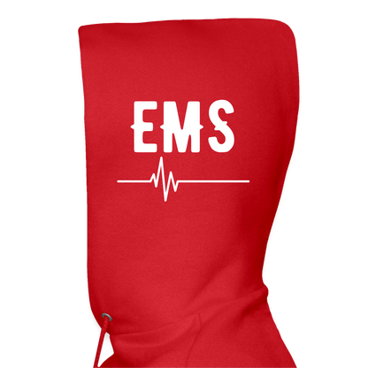 EMS How I Roll Hoodie S-5XL - red