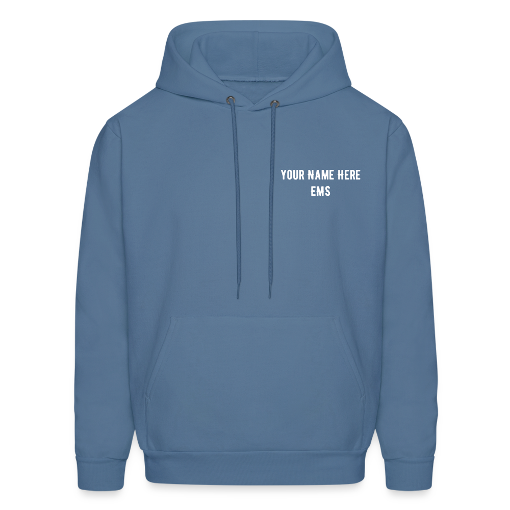 EMS How I Roll Hoodie S-5XL - denim blue