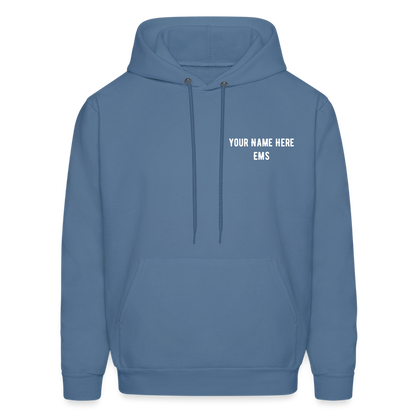 EMS How I Roll Hoodie S-5XL - denim blue