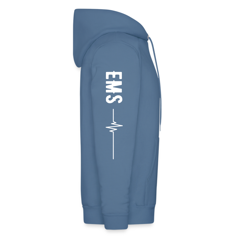 EMS How I Roll Hoodie S-5XL - denim blue