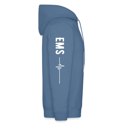 EMS How I Roll Hoodie S-5XL - denim blue