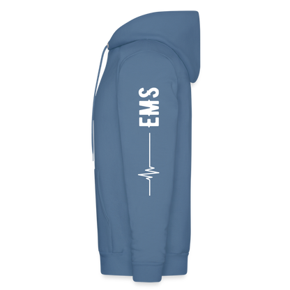 EMS How I Roll Hoodie S-5XL - denim blue