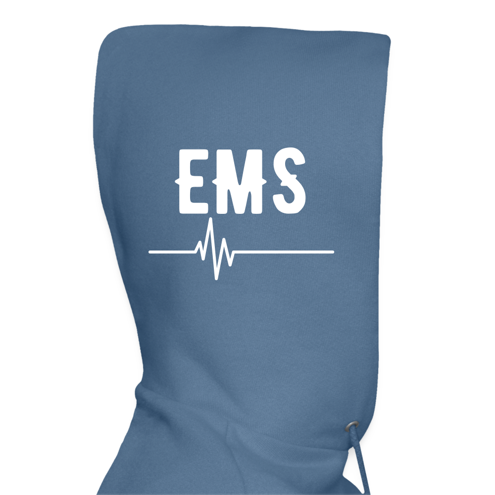EMS How I Roll Hoodie S-5XL - denim blue