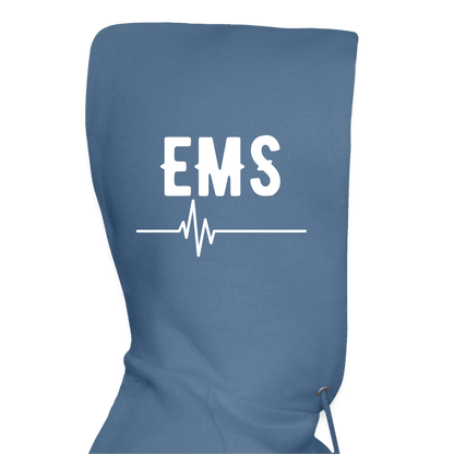 EMS How I Roll Hoodie S-5XL - denim blue