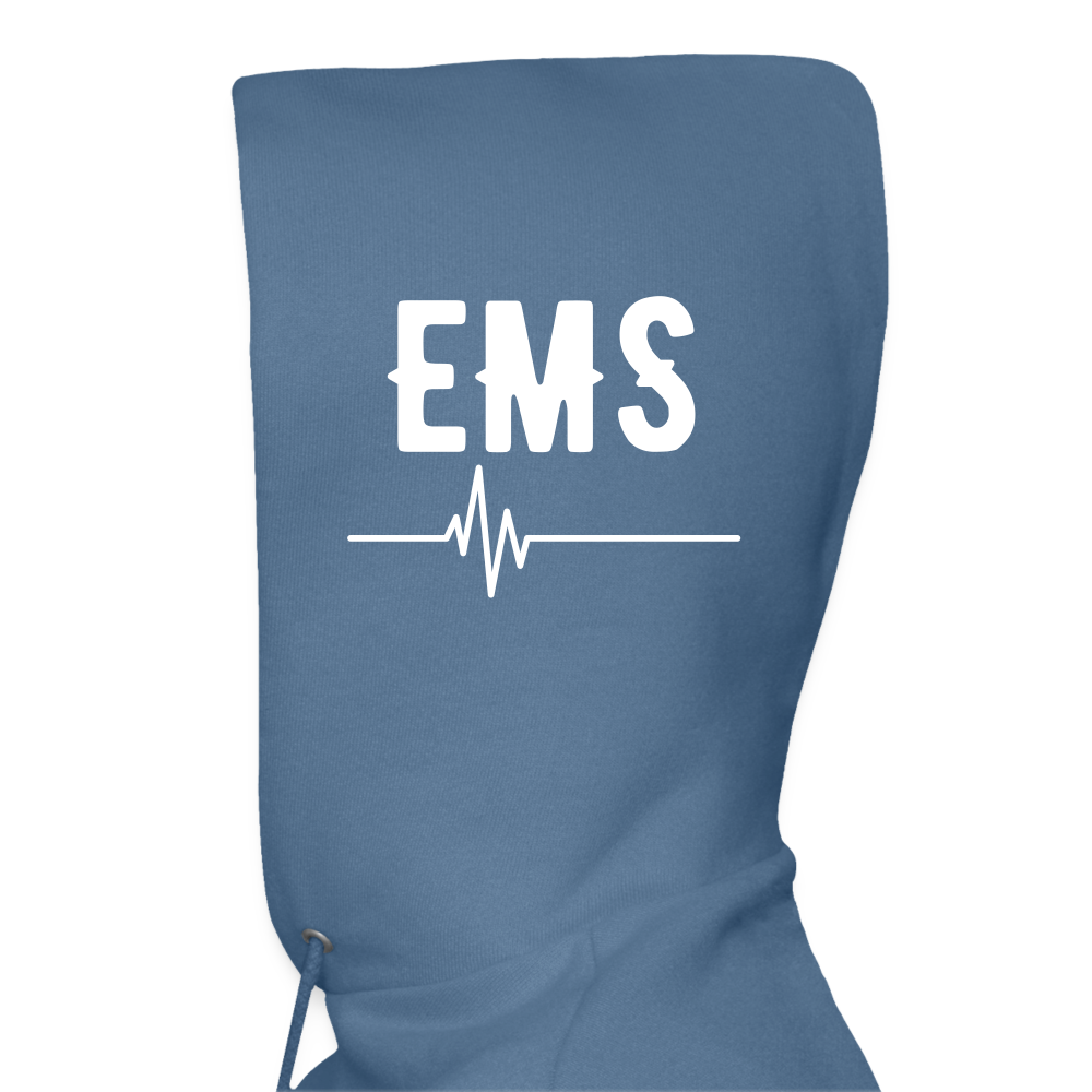 EMS How I Roll Hoodie S-5XL - denim blue