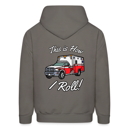 EMS How I Roll Color Customizable Hoodie S-5XL - asphalt gray