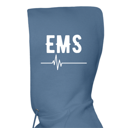 EMS How I Roll Color Customizable Hoodie S-5XL - denim blue