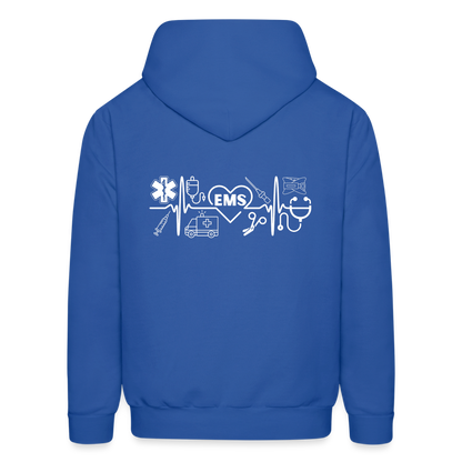EMS Banner Customizable Hoodie S-5XL - royal blue