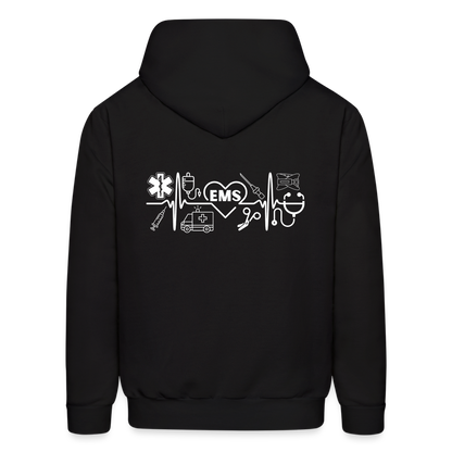 EMS Banner Customizable Hoodie S-5XL - black