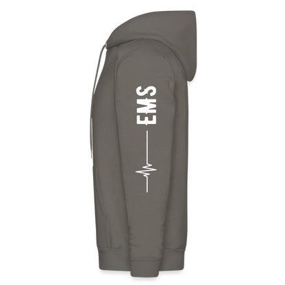EMS Banner Customizable Hoodie S-5XL - asphalt gray
