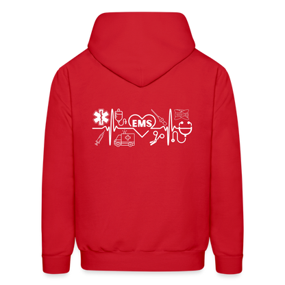 EMS Banner Customizable Hoodie S-5XL - red