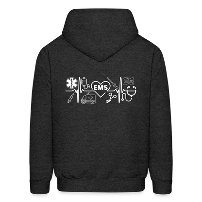 EMS Banner Customizable Hoodie S-5XL - charcoal grey