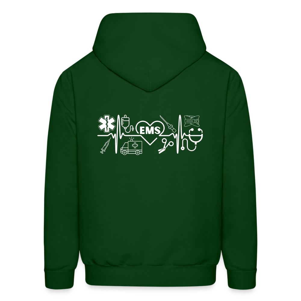 EMS Banner Customizable Hoodie S-5XL - forest green