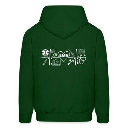 EMS Banner Customizable Hoodie S-5XL - forest green