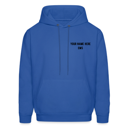 Paramedic Super Power Customizable Hoodie - royal blue