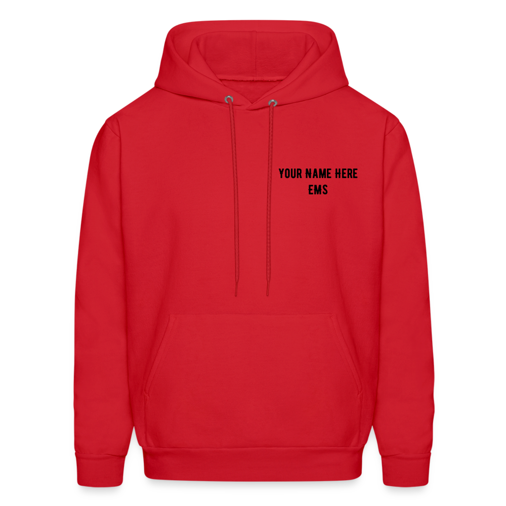 Paramedic Super Power Customizable Hoodie - red