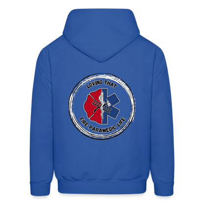 Fire EMS Customizable Hoodie - royal blue