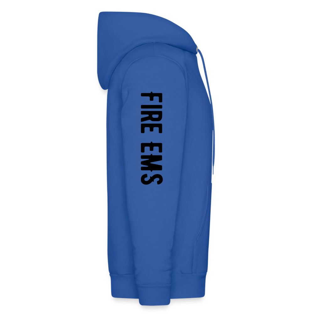 Fire EMS Customizable Hoodie - royal blue