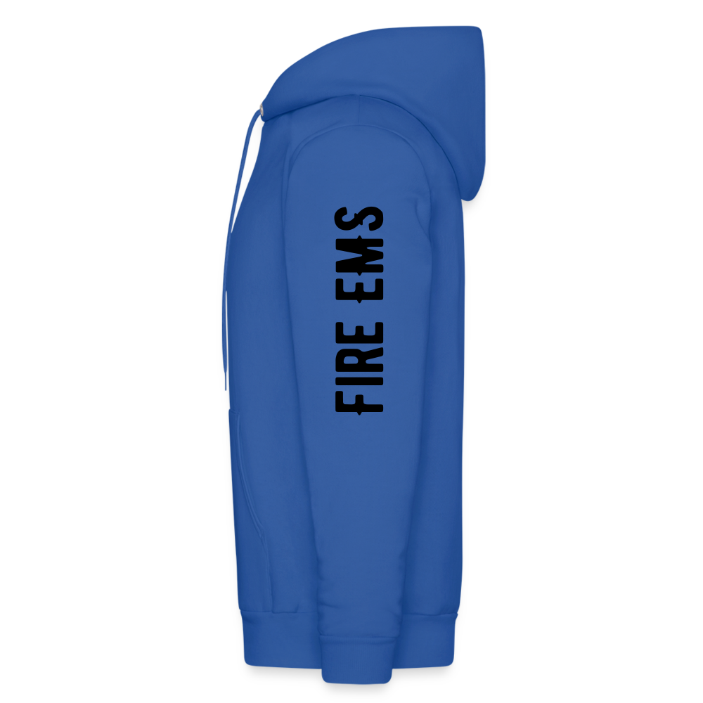 Fire EMS Customizable Hoodie - royal blue