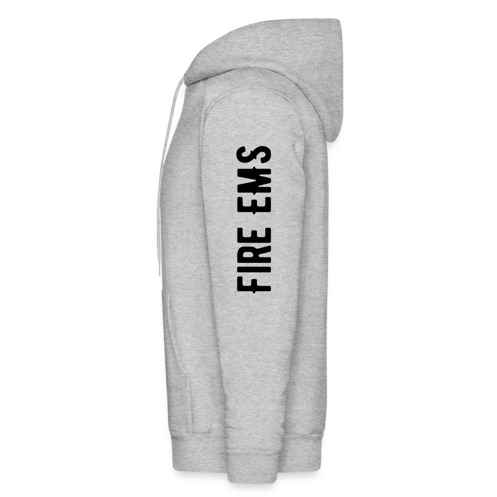 Fire EMS Customizable Hoodie - heather gray
