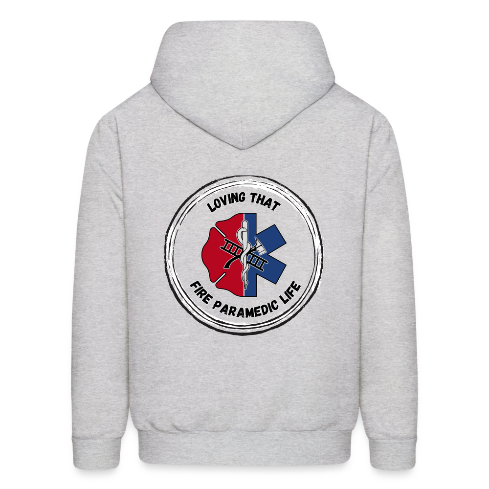 Fire EMS Customizable Hoodie - ash 