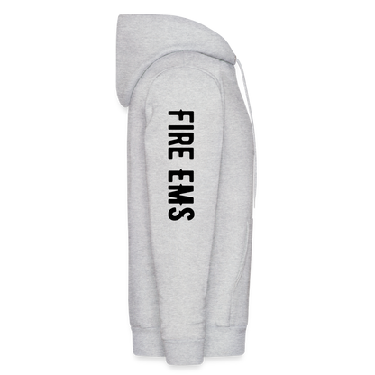 Fire EMS Customizable Hoodie - ash 