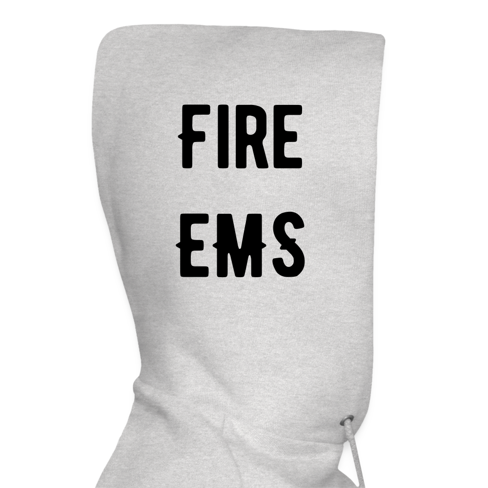 Fire EMS Customizable Hoodie - ash 
