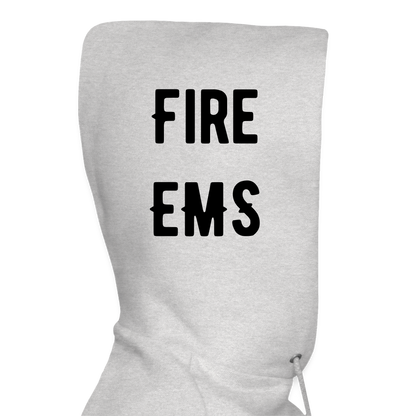Fire EMS Customizable Hoodie - ash 