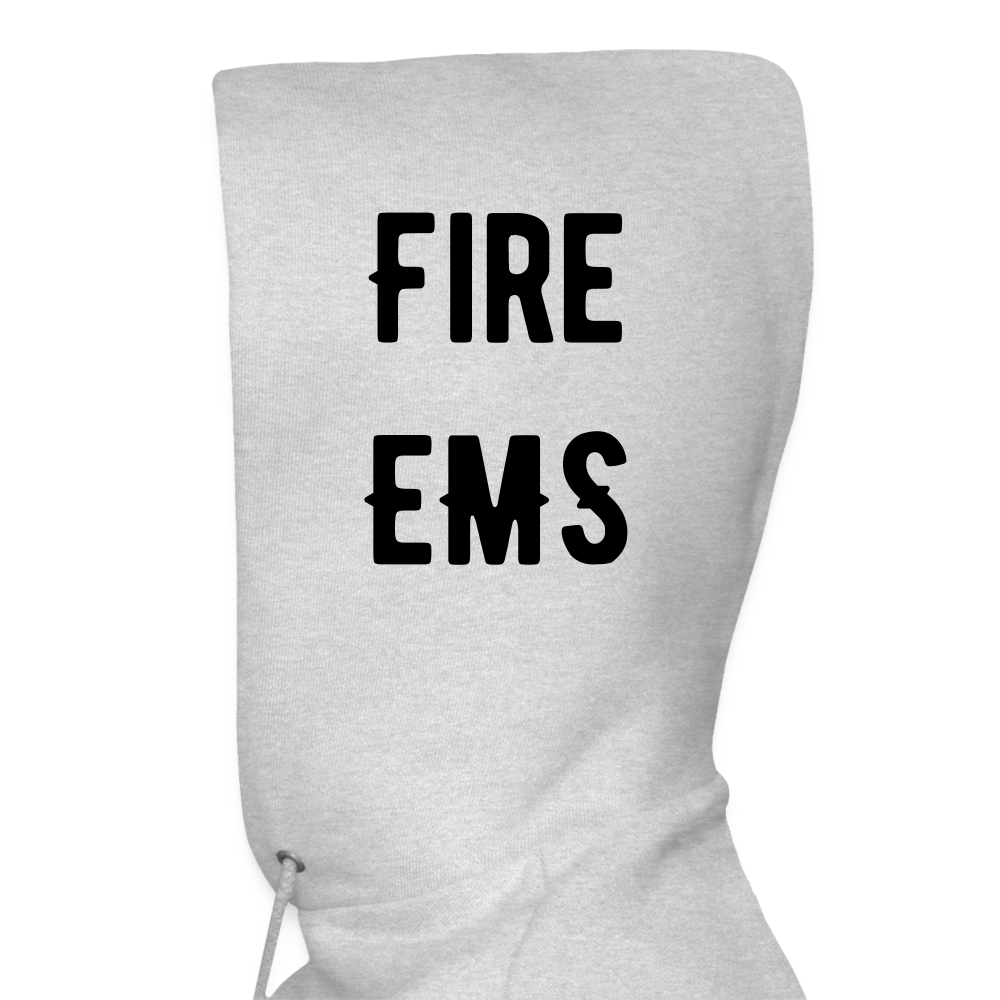 Fire EMS Customizable Hoodie - ash 