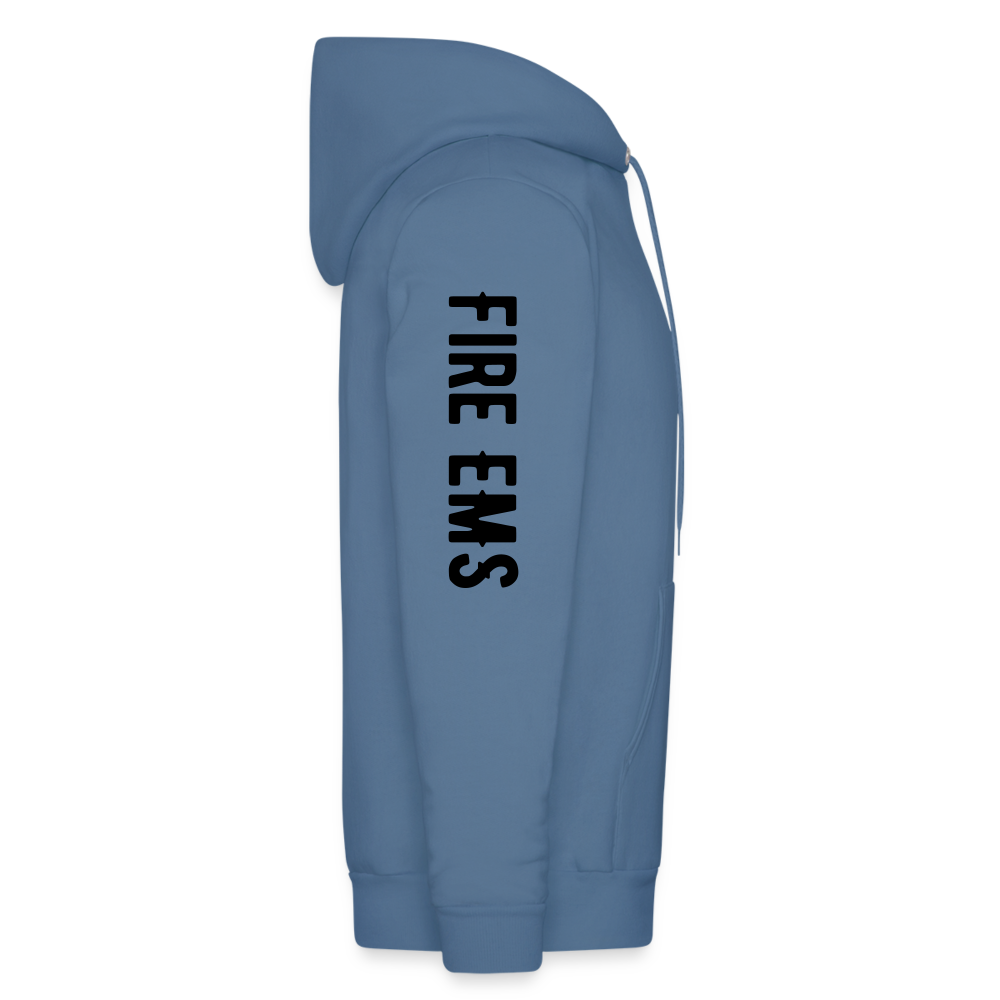 Fire EMS Customizable Hoodie - denim blue