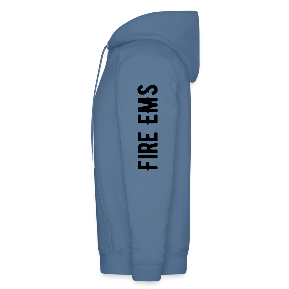 Fire EMS Customizable Hoodie - denim blue