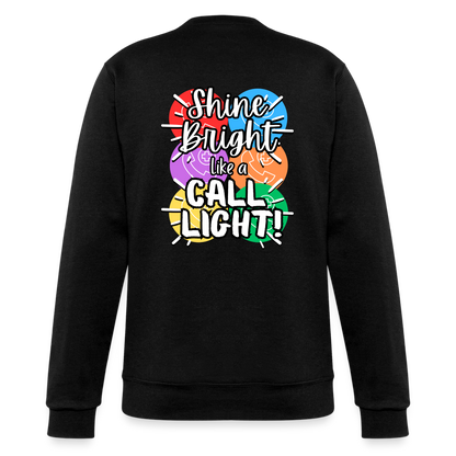 RN Call Light Customizable Sweatshirt - black