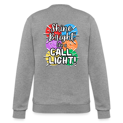 RN Call Light Customizable Sweatshirt - heather gray