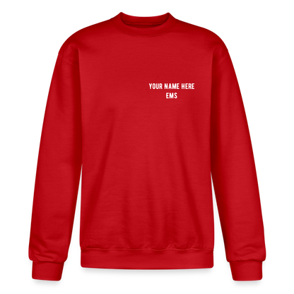 EMS How I Roll Color Customizable Sweatshirt - Scarlet