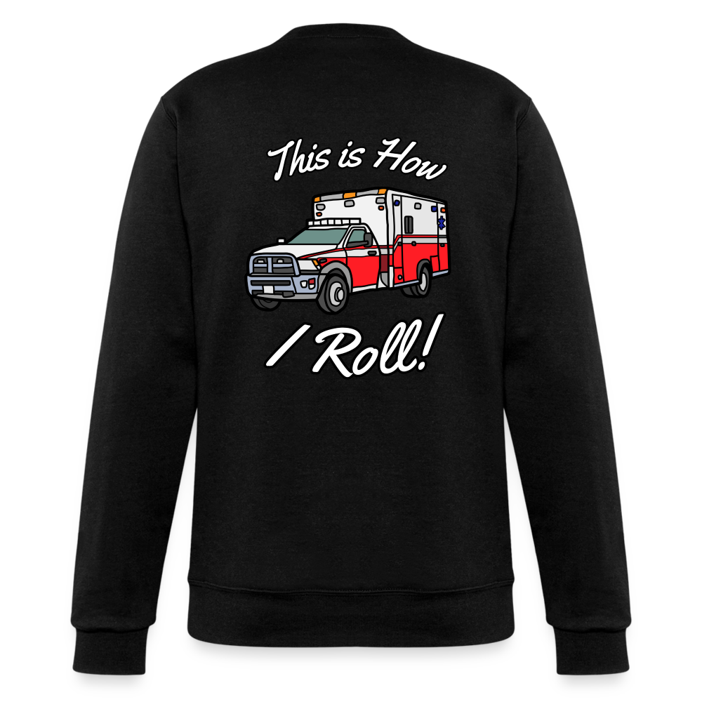 EMS How I Roll Color Customizable Sweatshirt - black
