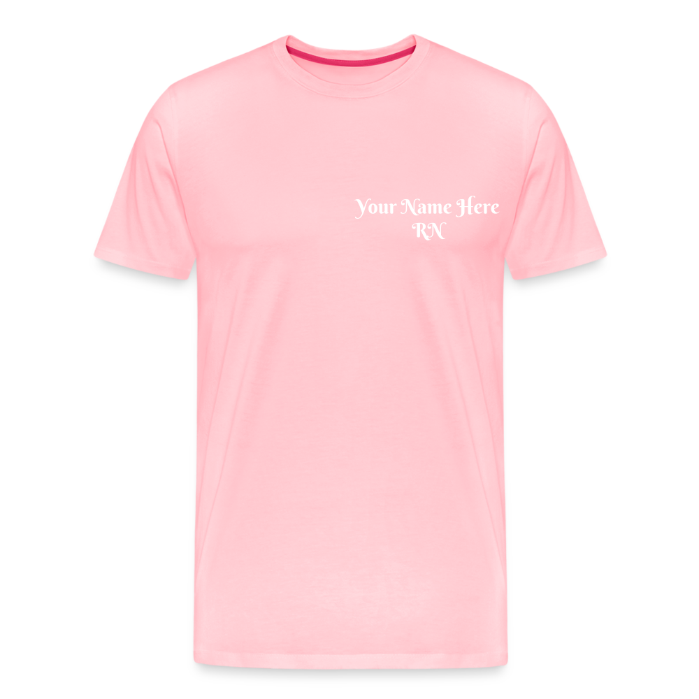 RN Call Light T-Shirt Customizable - pink