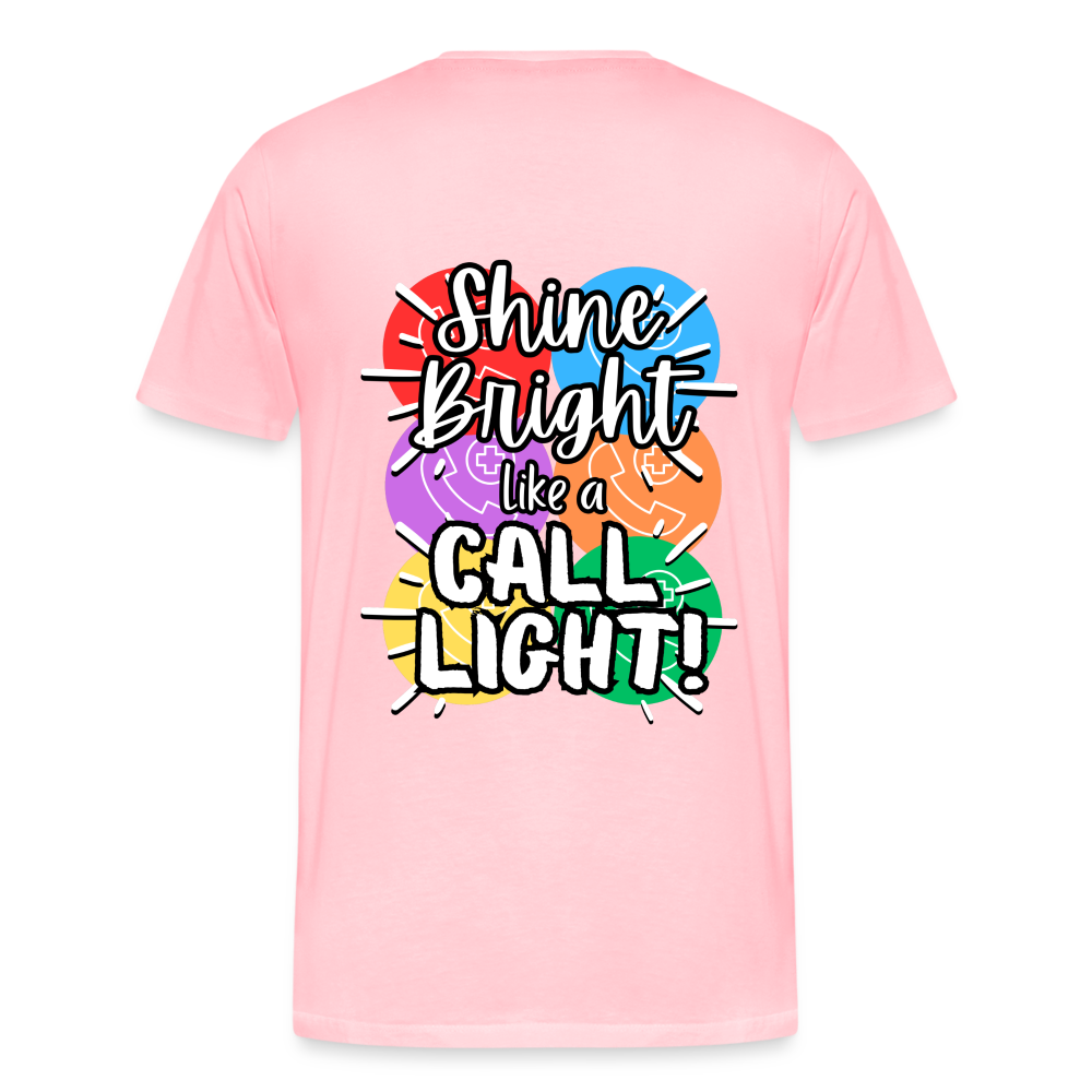 RN Call Light T-Shirt Customizable - pink
