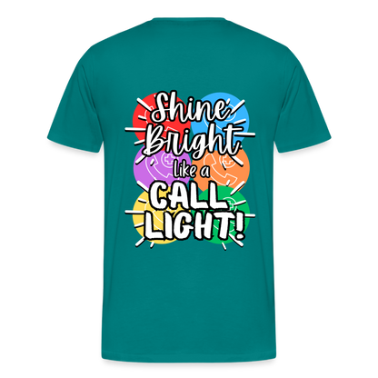 RN Call Light T-Shirt Customizable - teal