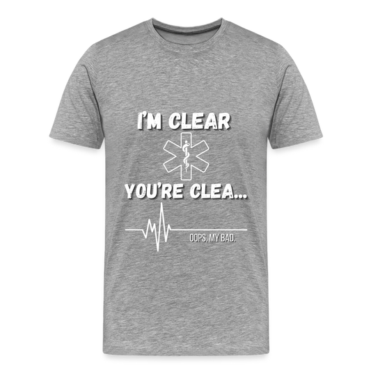EMS I'm Clear T-Shirt - heather gray