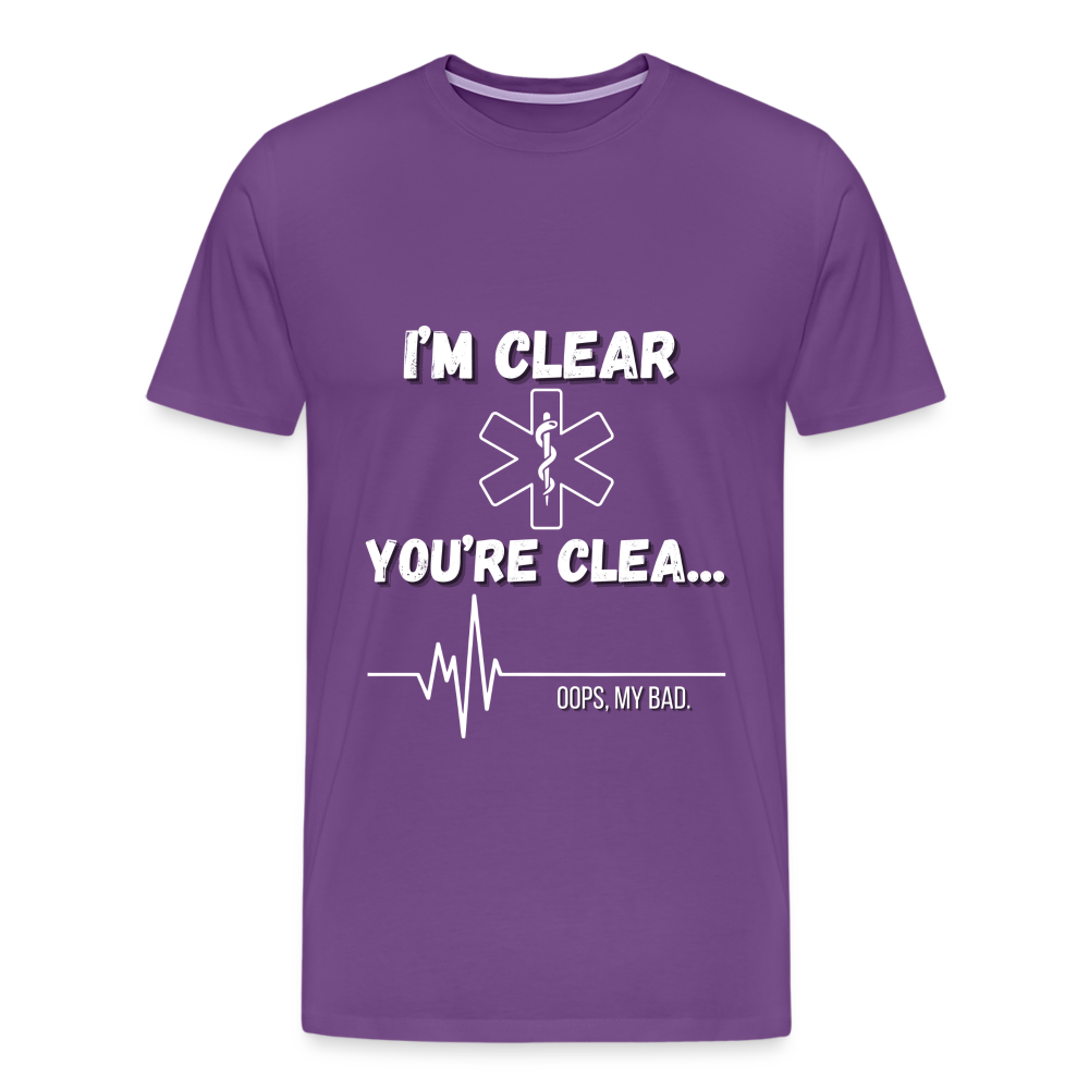 EMS I'm Clear T-Shirt - purple