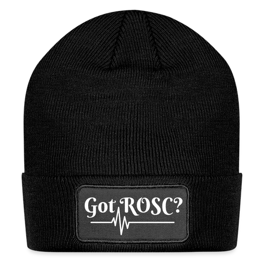EMS Got ROSC Patch Beanie - black