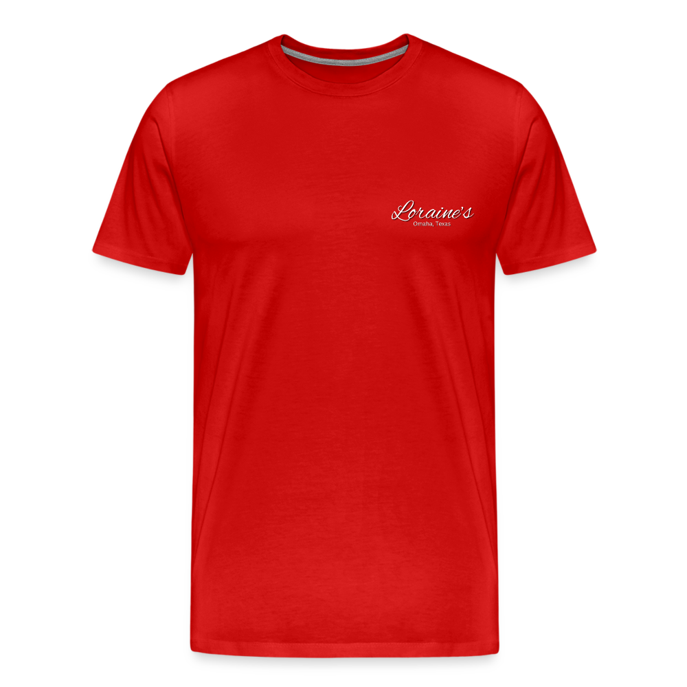 Psalm 29:11 T-Shirt - red