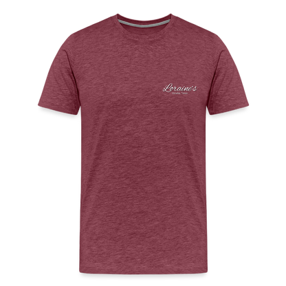 Psalm 29:11 T-Shirt - heather burgundy