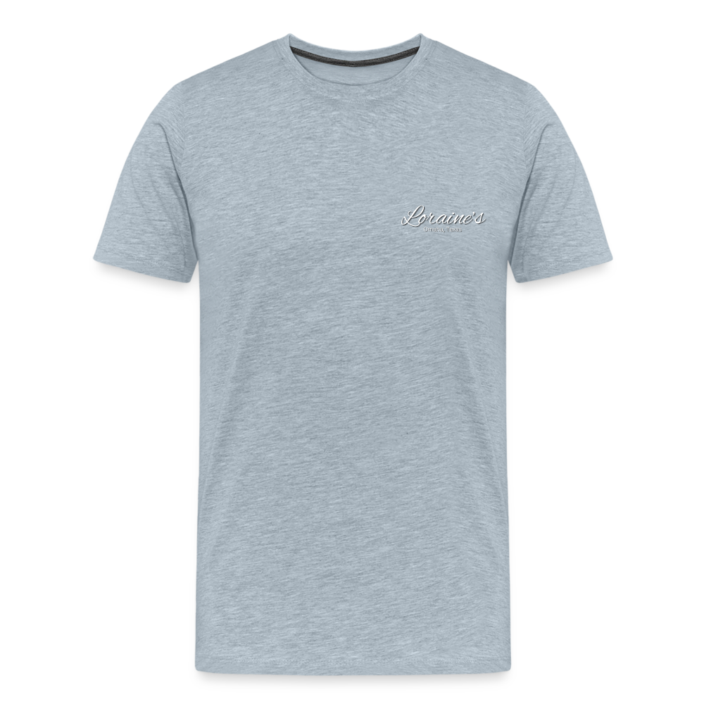 Psalm 29:11 T-Shirt - heather ice blue