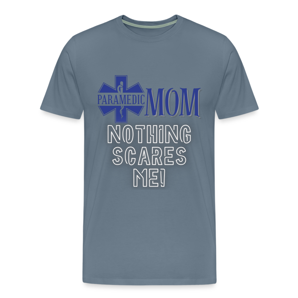 Paramedic Mom T-Shirt - steel blue