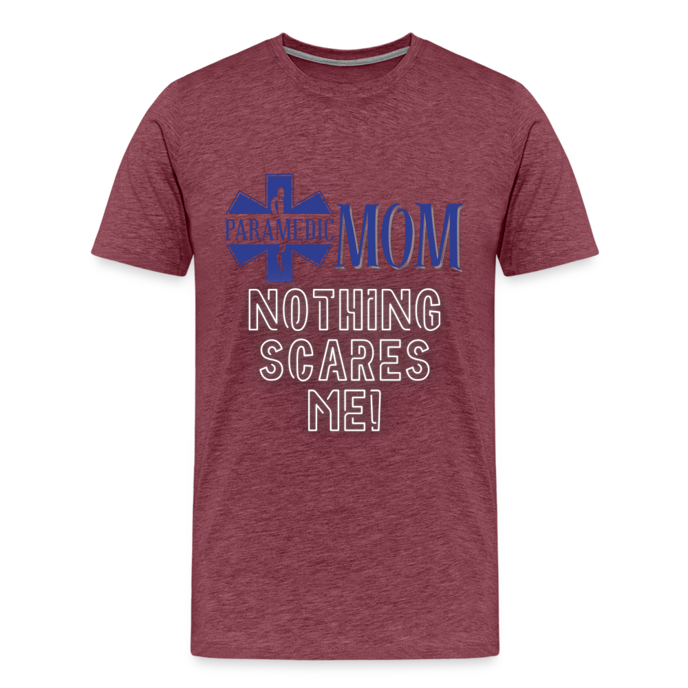 Paramedic Mom T-Shirt - heather burgundy