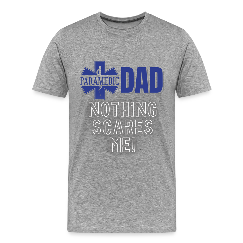 Paramedic Dad T-Shirt - heather gray