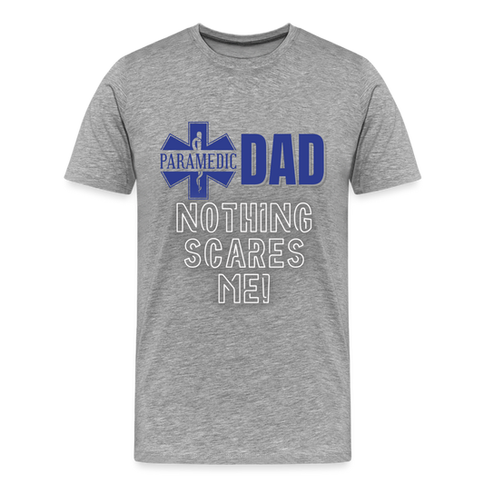 Paramedic Dad T-Shirt - heather gray