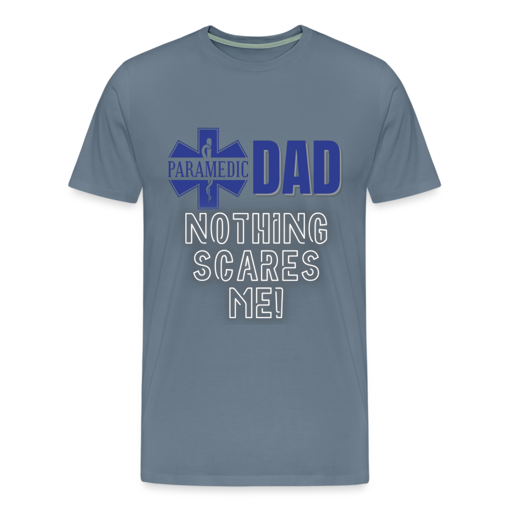 Paramedic Dad T-Shirt - steel blue